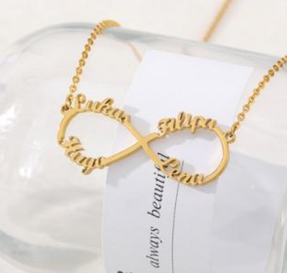 Personalized Infinite Custom Name Necklace