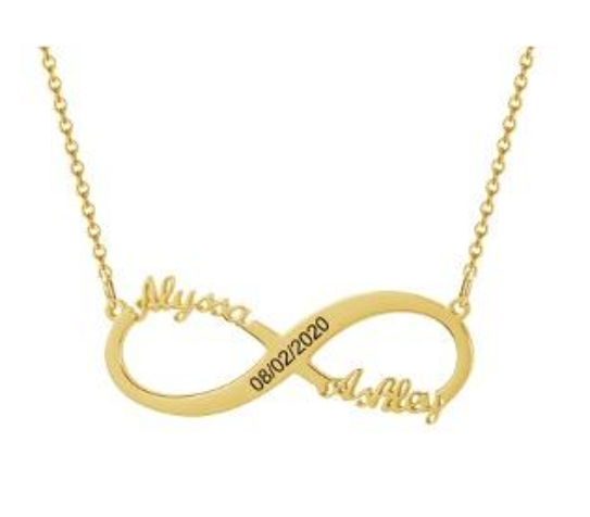 Personalized Infinite Custom Name Necklace