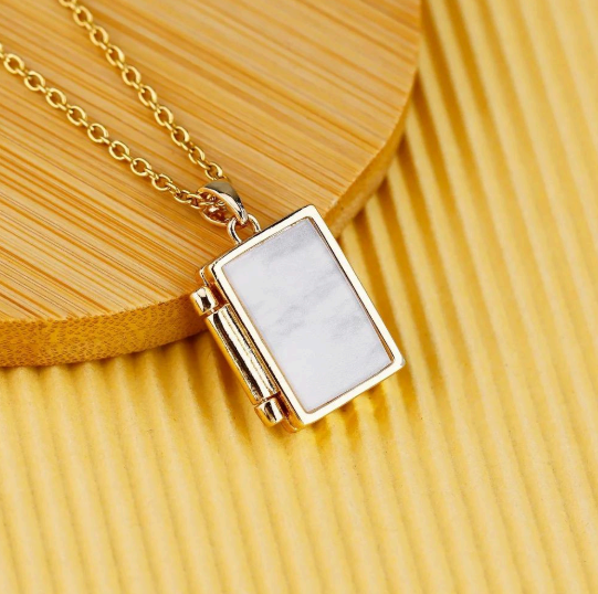 Personalized Photobook Necklace